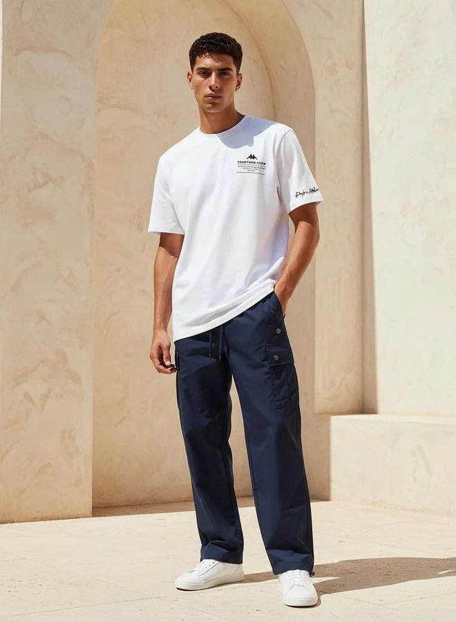 كابا Kappa Men Graphic Print T-shirt